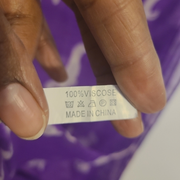 Unbranded | Women's Purple Dachshund Doxie Dog Printed Oversized Scarf - Picture 3 of 11